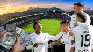 Jugadores de Liga de Quito (Foto tomada de: Liga de Quito/API/El Universo)