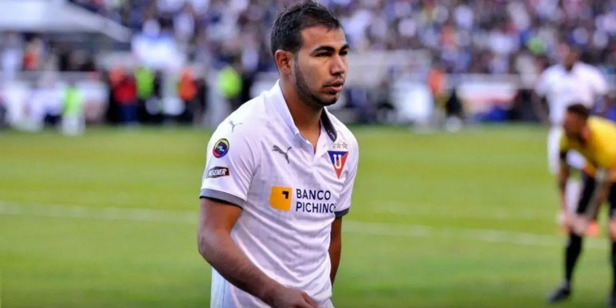 Junior Sornoza respondió varias preguntas en su cuenta de Instagram y los hinchas de Liga de Quito se ilusionaron con uno en especial