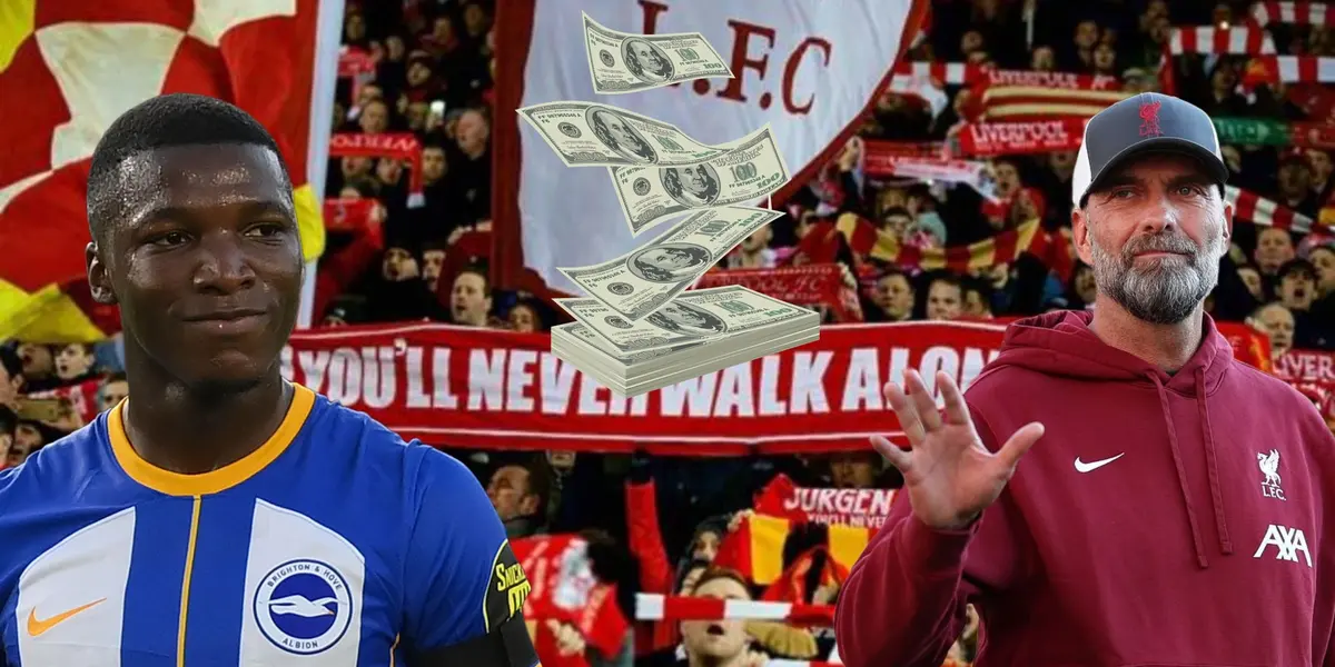 Jürgen Klopp habló sobre el precio de Moisés Caicedo