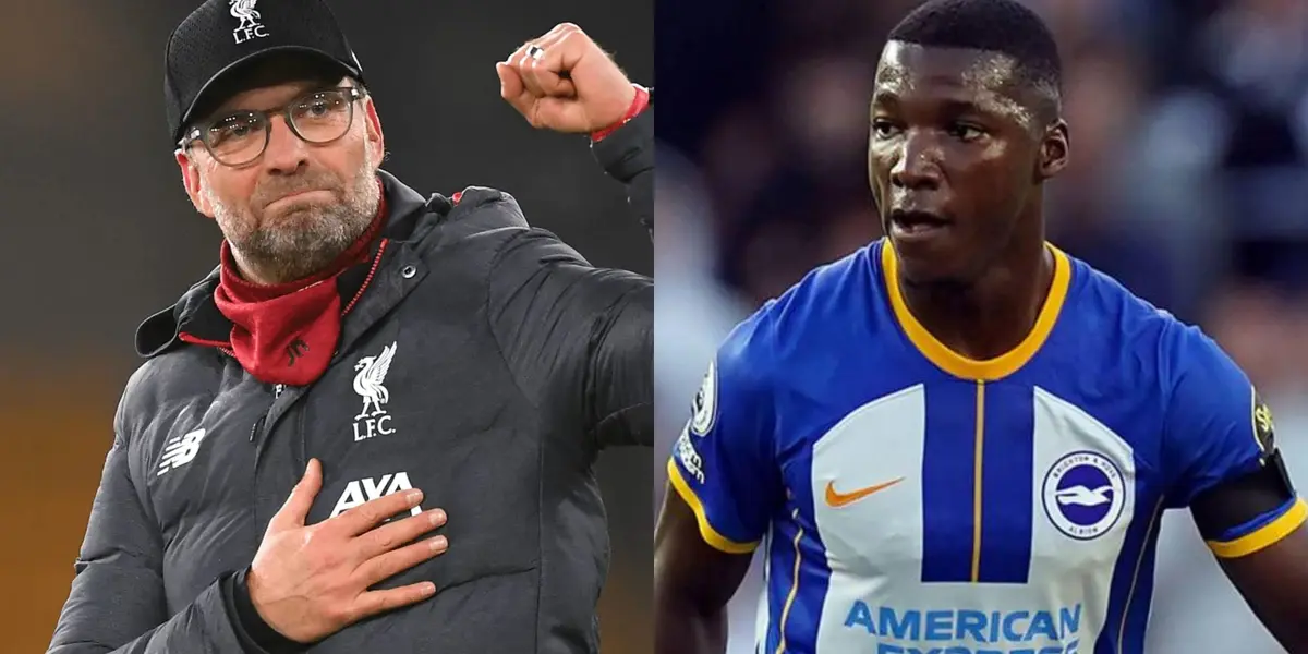 Jürgen Klopp le ha vuelto a poner el ojo a Moisés Caicedo para el Liverpool, por esta razón