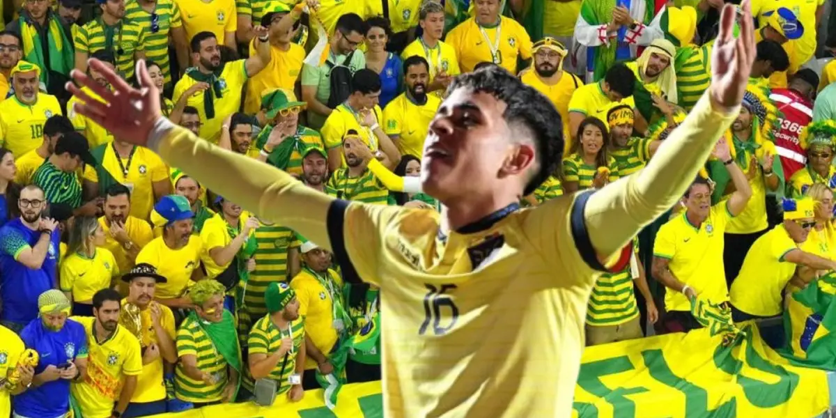 Luego de eliminar a Ecuador, esto dijeron los hinchas brasileños de Kendry Páez