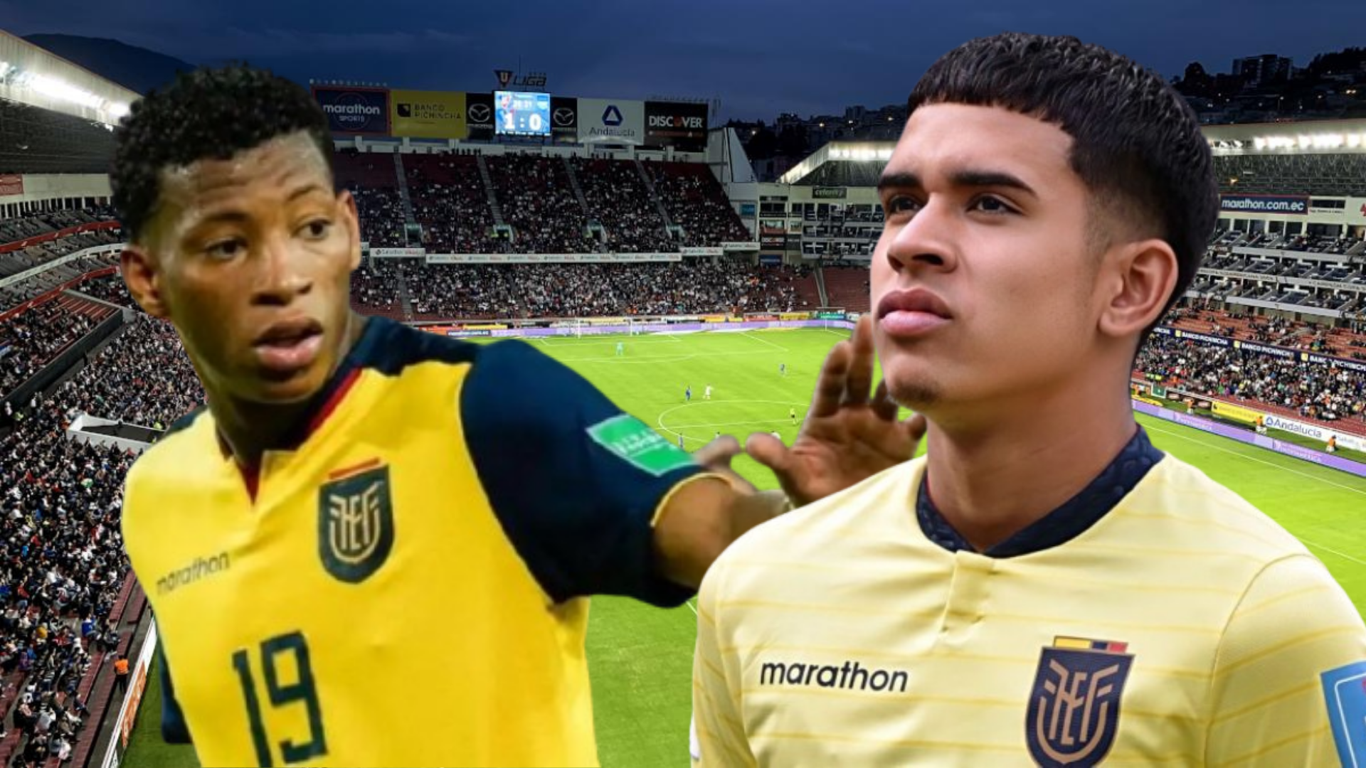 Kendry Páez y Gonzalo Plata (Foto tomada de: Liga de Quito/La Tri/Kendry Páez)