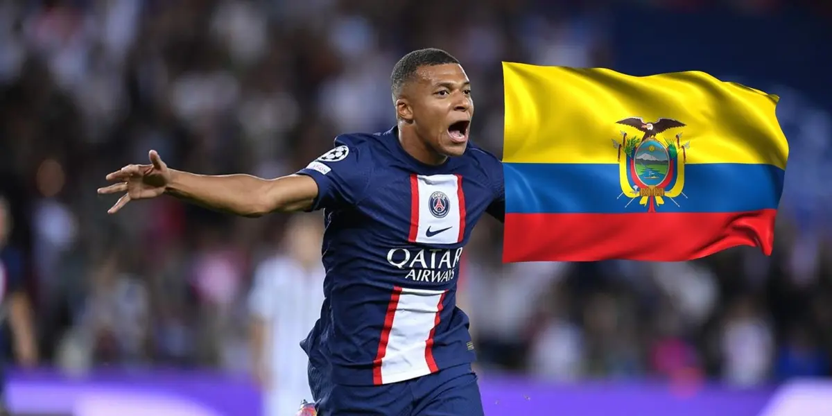 Kylian Mbappé hizo descender a un ecuatoriano 