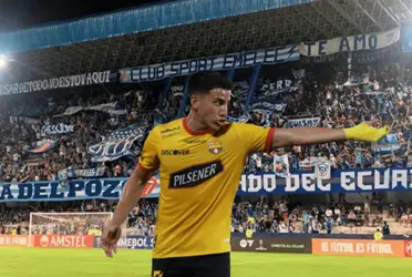 La hinchada de Emelec pifió a Fernando Gaibor