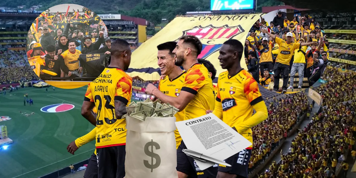 Quedó sorprendido con la hinchada y Barcelona SC le firmará un jugoso contrato 