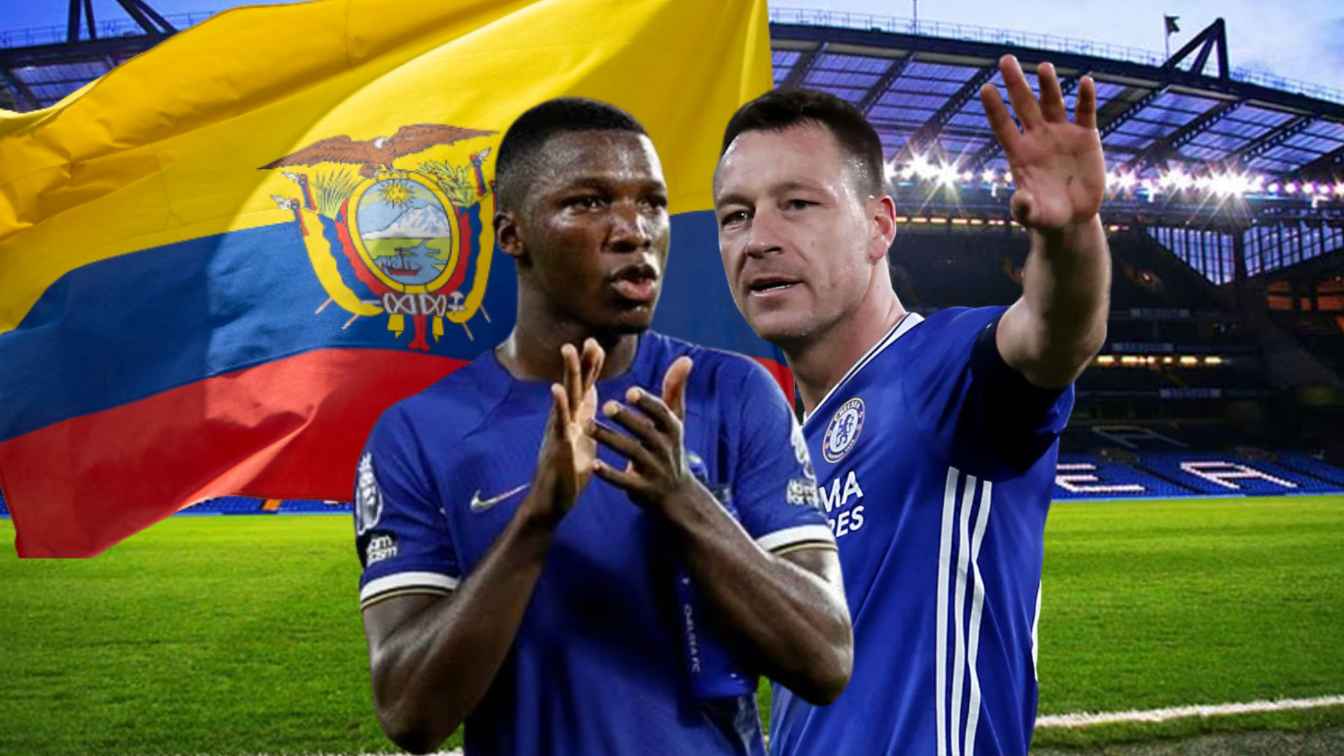 (VIDEO) Moisés Caicedo y John Terry se juntaron y enviaron un mensaje a ...