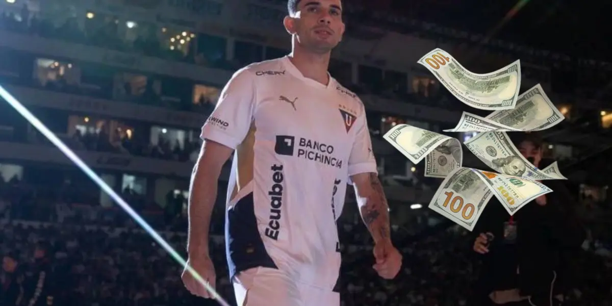 Lautaro Pastrán jugador de Liga de Quito