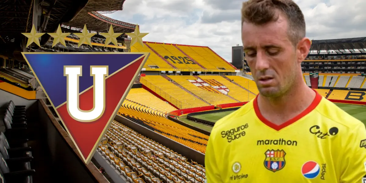 Le diría adiós a Barcelona SC tras no tener muchos minutos