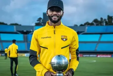 Leonai Souza termina su contrato con Barcelona SC y no se habla de una renovación. Incluso revelaron el nombre de un nuevo refuerzo