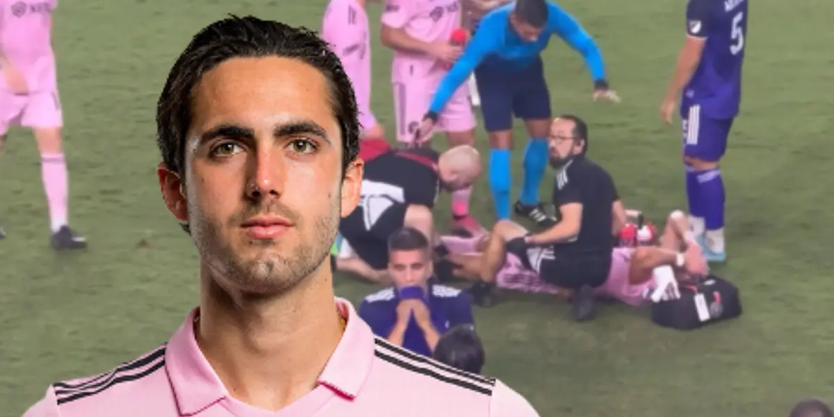 Leonardo Campana salió lesionado en el partido frente al Orlando City