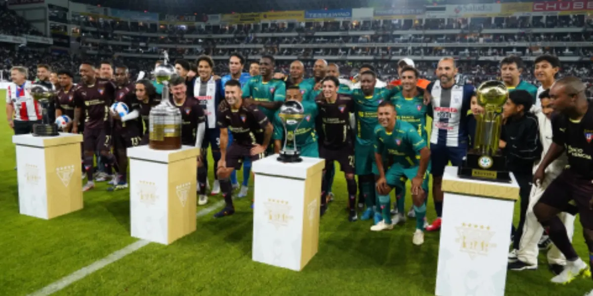 Leyendas de Liga de Quito en la Noche Blanca / Foto tomada de: API