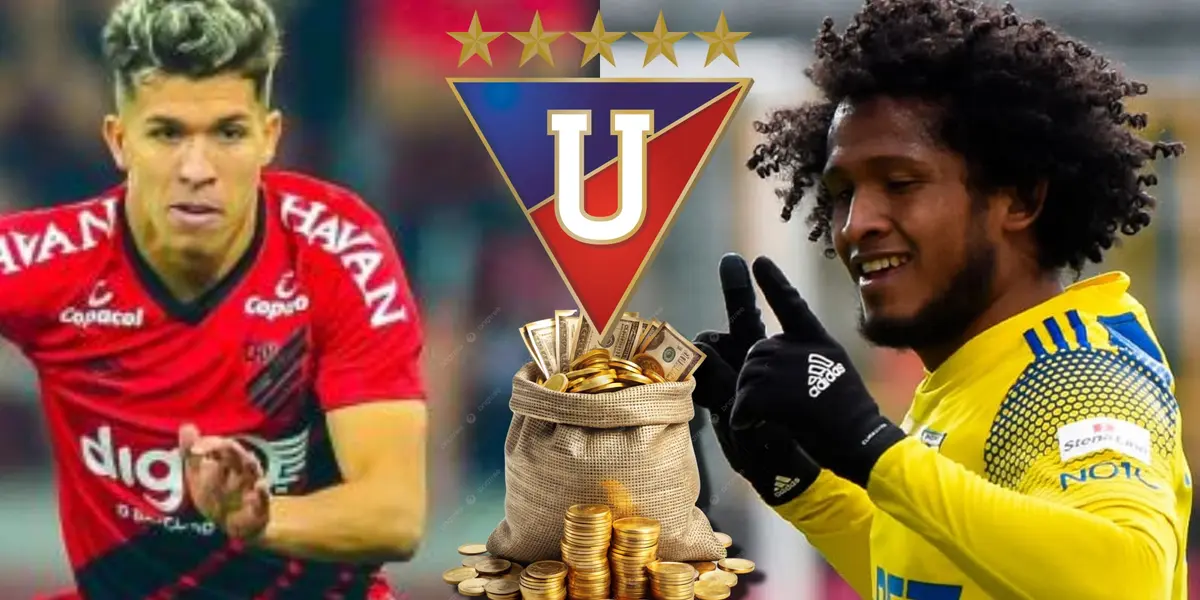 Mientras Bruno Nazário vale USD 1.5 millones, esto deberá pagar Liga de Quito si quiere a Christian Alemán