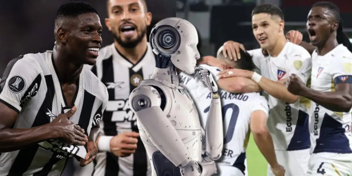Contra todo pronóstico, lo que dijo la IA sobre quién pasará a 8vos entre LDU y Botafogo en Libertadores