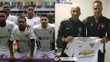 Liga de Quito y Neymar 