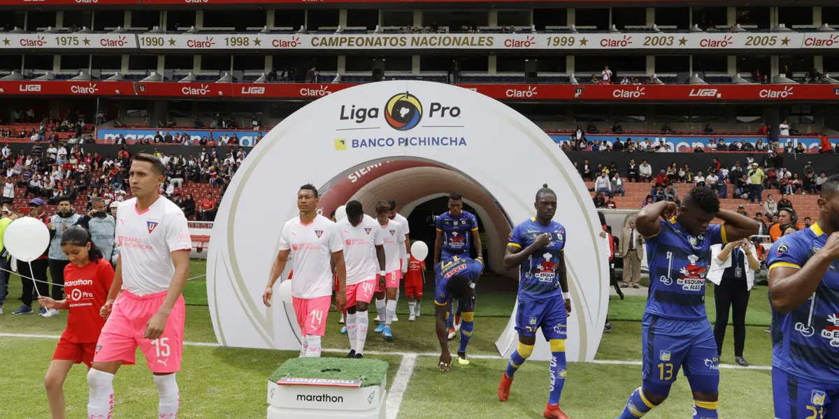 Liga de Quito se enfrentó a Delfín SC y bastaron un par de minutos para mostrar un nuevo modo de juego tras la salida Pablo Repetto