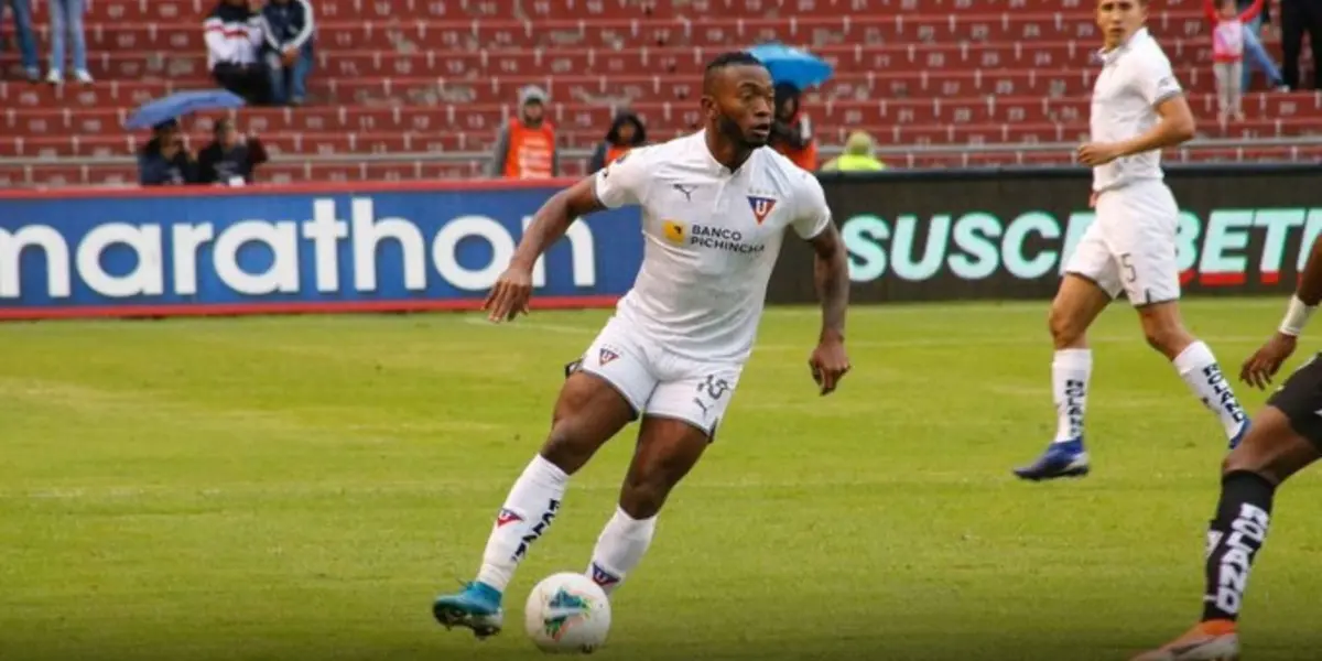 Liga de Quito tiene a uno de los mejores laterales del Ecuador, como es el caso de Pedro Pablo Perlaza. Dadas las circunstancias podría dejar el equipo pero dejando un buen dinero