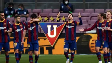 Lionel Messi-Liga de Quito / Foto: FC Barcelona
