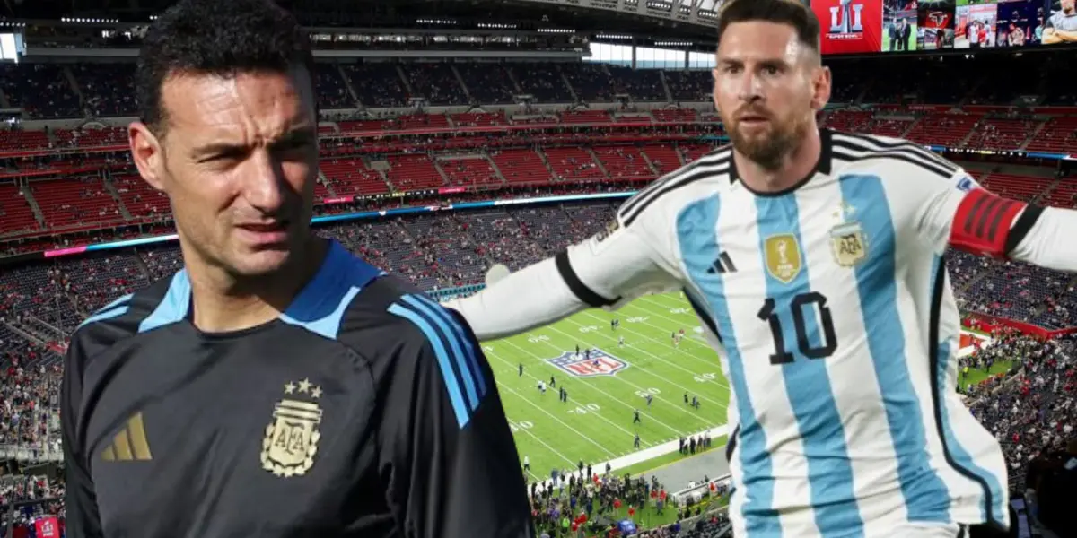 Lionel Scaloni y Lionel Messi (Foto tomada de: Wikipedia/Reuters/MLS)