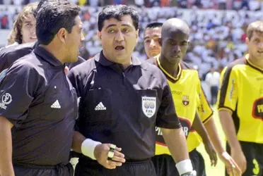 Lo que cobra Byron Moreno en el fútbol amateur como árbitro