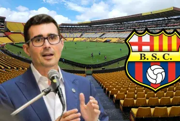 Lo que dijo Guschmer sobre la situación que vive Barcelona SC
