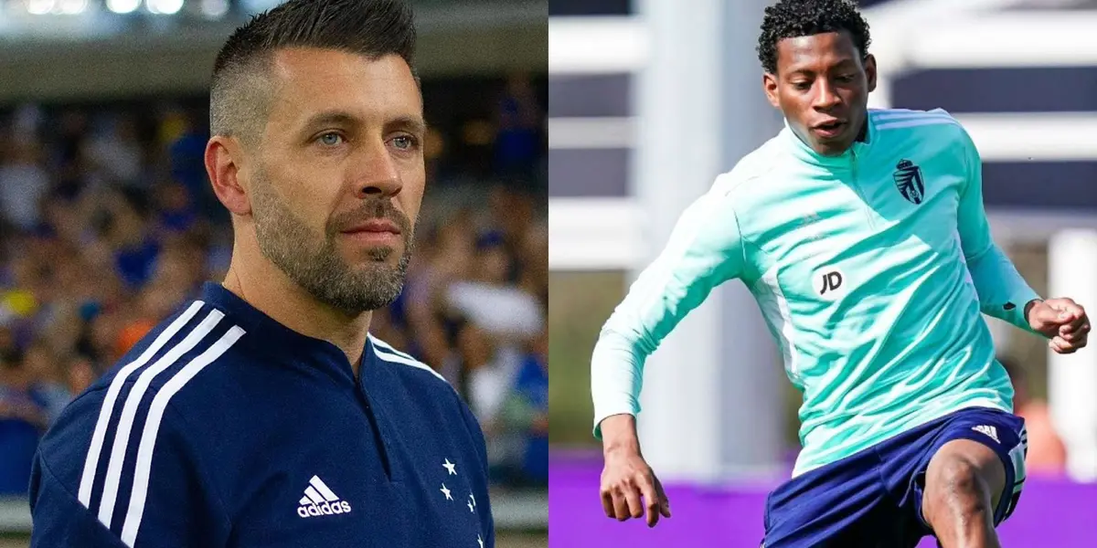 Lo que hizo Gonzalo Plata cuando vio a su nuevo entrenador en los entrenamientos
