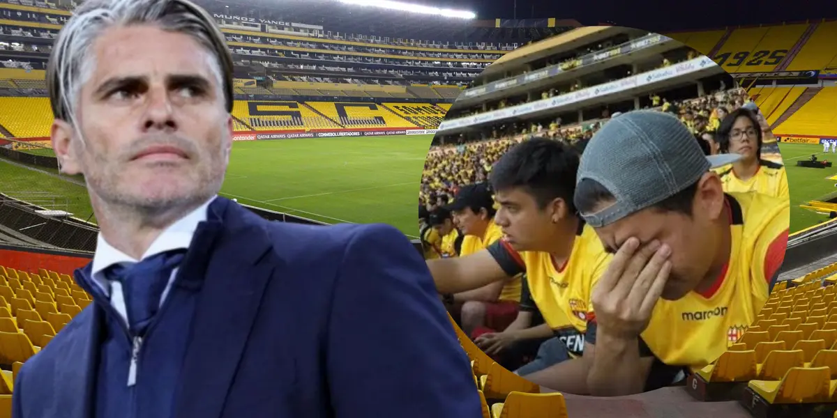 Los hinchas de Barcelona SC lo ven como un gran problema (Foto tomada de: La Hora/El Telégrafo/BSC)