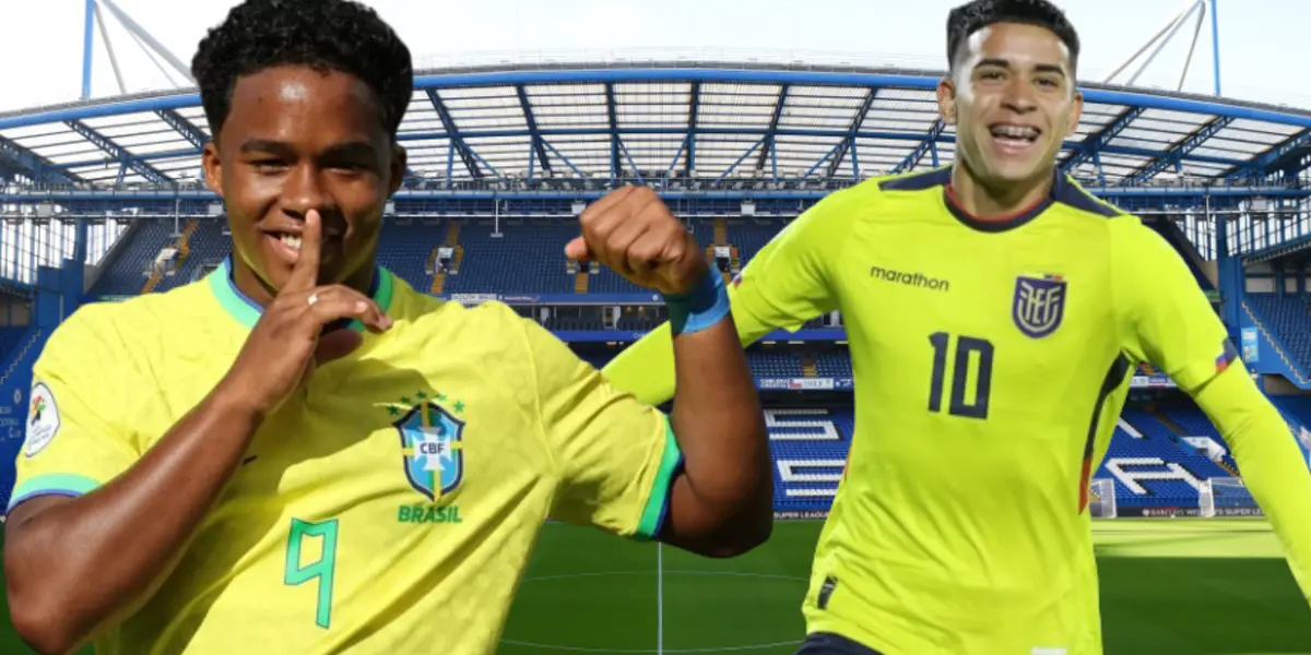 A pesar que Endrick marcó con Brasil, en Inglaterra solo piensan en Kendry Páez
