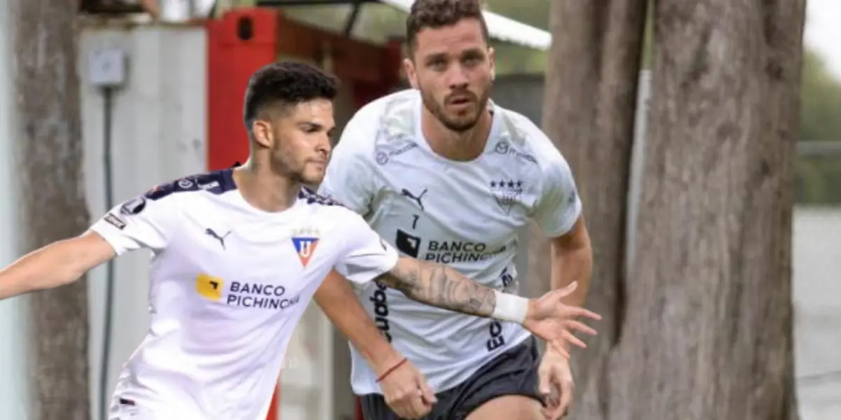 Luis Amarilla y Alex Arce 