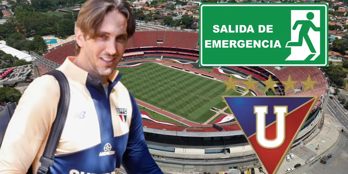 Luis Zubeldía en el Estadio Morumbi (Foto tomada de: Wikipedia/São Paulo/Frecuento)