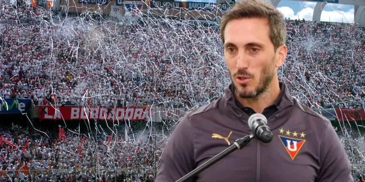 Luis Zubeldía salió campeón y no perdió el tiempo en el festejo