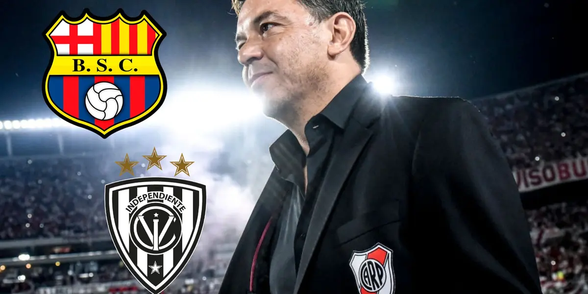 Mientras a Barcelona SC lo menospreció, lo que dijo Marcelo Gallardo de Independiente del Valle