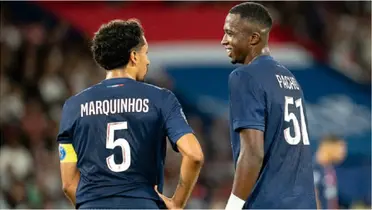 Marquinhos y William Pacho 
