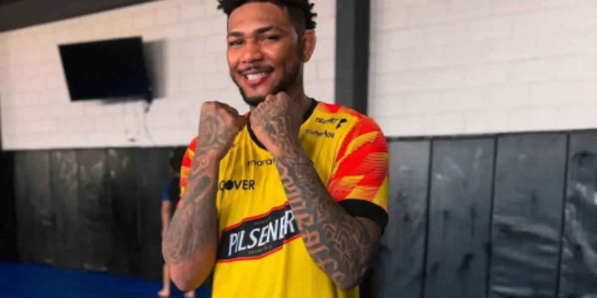Hincha del ídolo, así  felicito Barcelona SC a Michael Morales