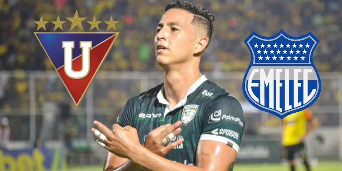 No es Parrales, el delantero que fracasó en LDU y ahora podrá llegar a Emelec