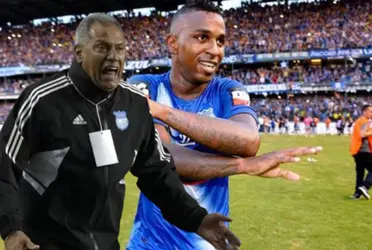 Miller Bolaños fue borrado de Emelec por una supuesta indisciplina