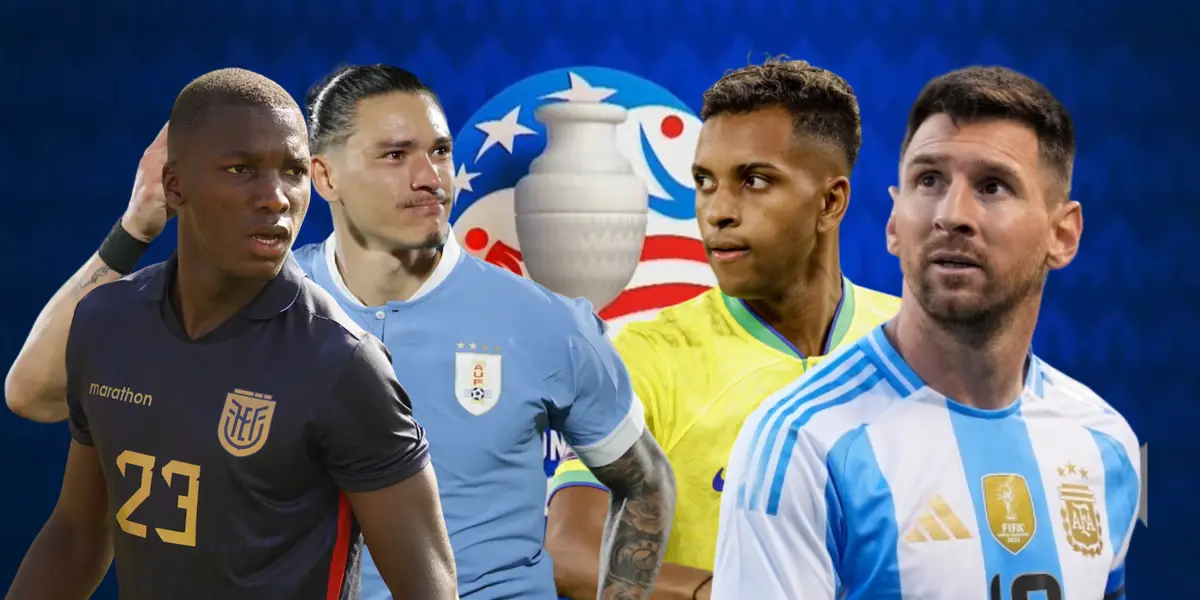 Días y horarios, como se jugarán los cruces de los cuartos de final de la Copa América