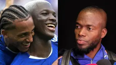 Moisés Caicedo-Enner Valencia / Foto: Olé