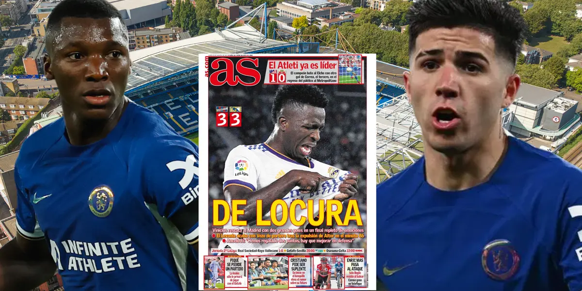 Sin Enzo Fernández, el jugador que ayuda a Moisés Caicedo según reveló Diario AS