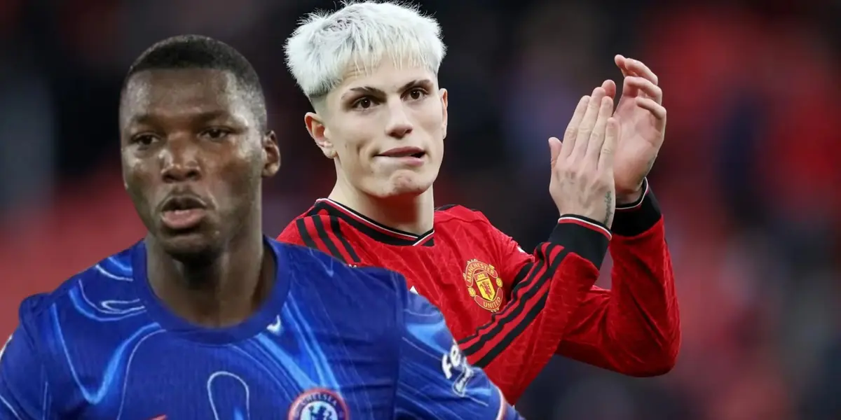 Mientras a Moisés Caicedo le quieren subir el sueldo, lo que pagaría el Chelsea por Garnacho  
