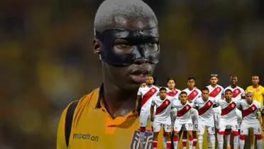 Moisés Caicedo y la selección de Perú 