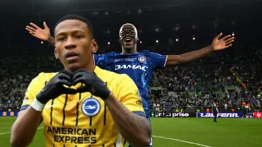 Moisés Caicedo y Pervis Estupiñán 