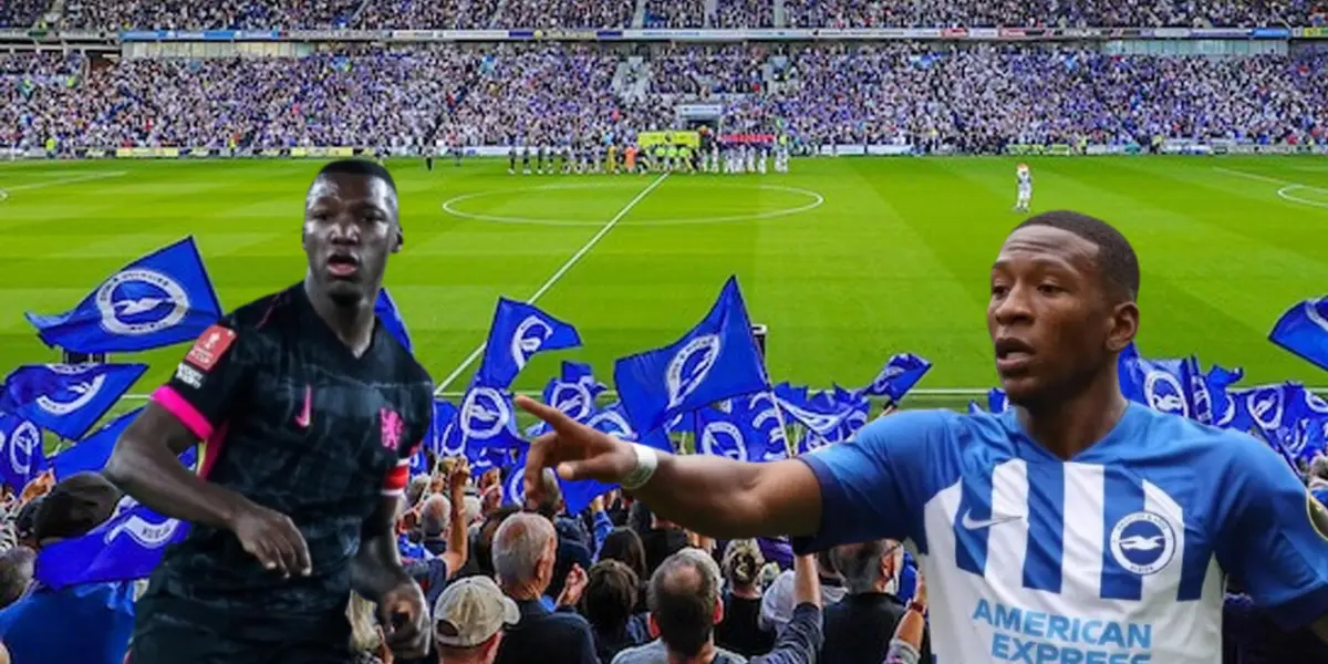 Aunque fueron compañeros, así presumió Pervis Estupiñán que eliminó al Chelsea de Moisés Caicedo