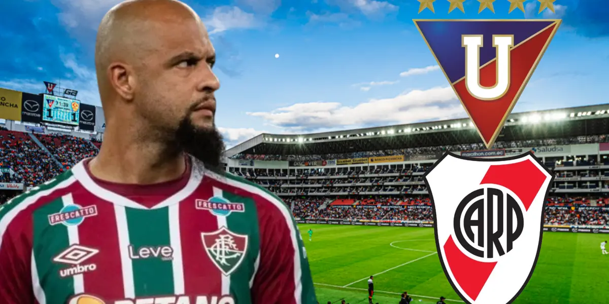 Ninguneó a River Plate, pero así Felipe Melo mostró su respeto a Liga de Quito