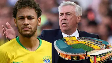Neymar, Carlo Ancelotti 