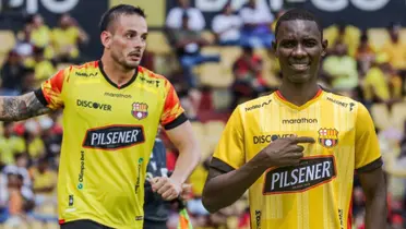 Octavio Rivero y Janner Corozo (Foto tomada de: Transfermarkt/Barcelona SC)