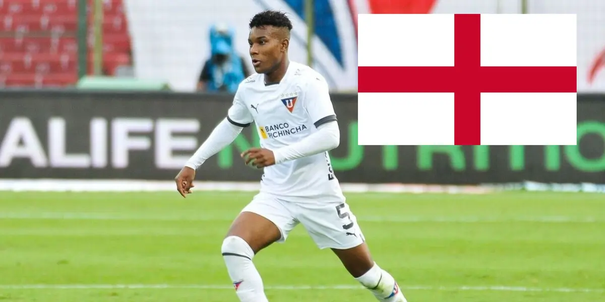 Óscar Zamnbrano e Inglaterra / Foto de: El Futbolero Ecuador