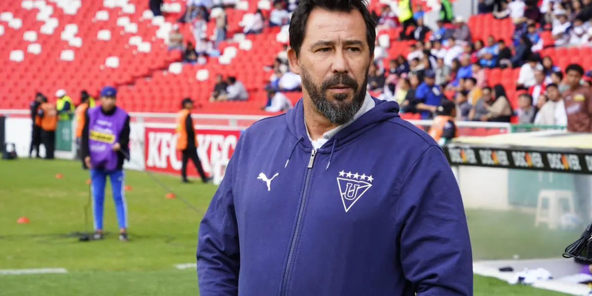 Pablo Sánchez entrenador de Liga de Quito 