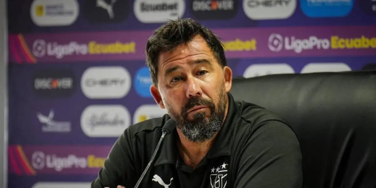 Pablo Vitamina Sánchez entrenador de Liga de Quito 