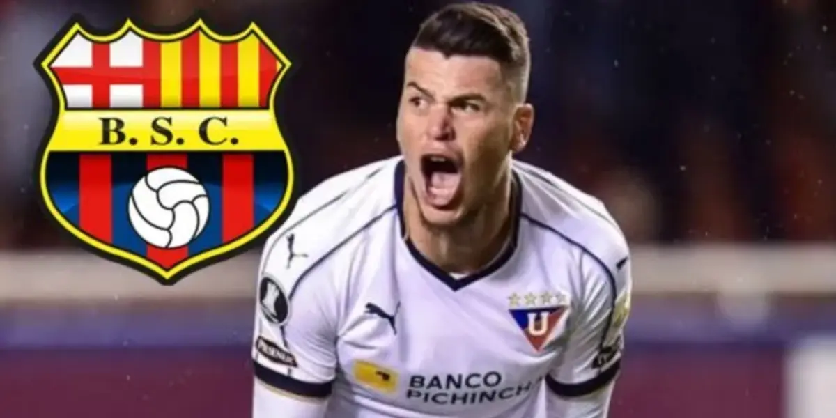 Paco Rodríguez sufrió en LDU, donde lo quisieron mandar a 2da, en cambio con Barcelona SC está convirtiéndose en un bastión