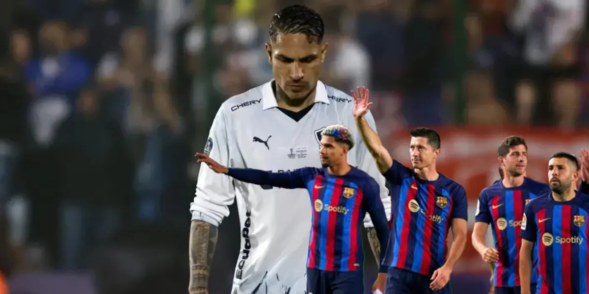 Paolo Guerrero con la camiseta de LDU. 
